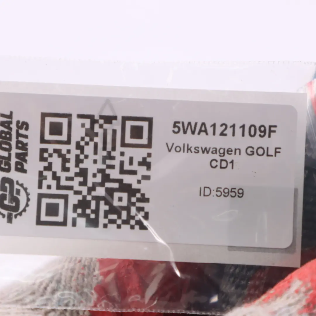 Moteur Eau Refroidissement Tuyau Volkswagen Golf CD1 - SKU 5WA121109F - Numéro de pièce 5WA121109F