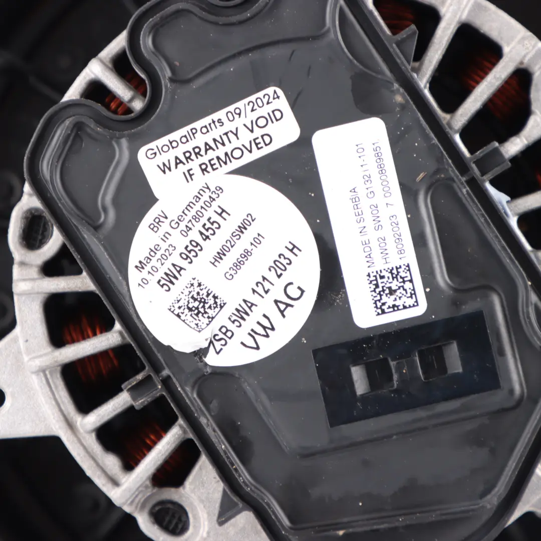 DLAA Radiator Coolant Fan to VW Volkswagen Golf 8 1.0 TSI with Part number 5WA121203H VW Volkswagen Golf 8 1.0 TSI DLAA Radiator Coolant Fan - SKU 5WA121203H-1 - Part number 5WA121203H