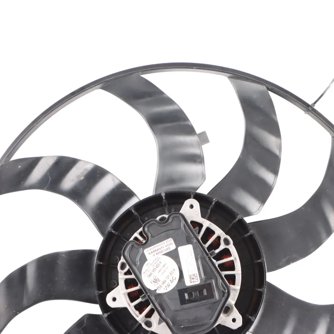 DLAA Radiator Coolant Fan to VW Volkswagen Golf 8 1.0 TSI with Part number 5WA121203H VW Volkswagen Golf 8 1.0 TSI DLAA Radiator Coolant Fan - SKU 5WA121203H-1 - Part number 5WA121203H