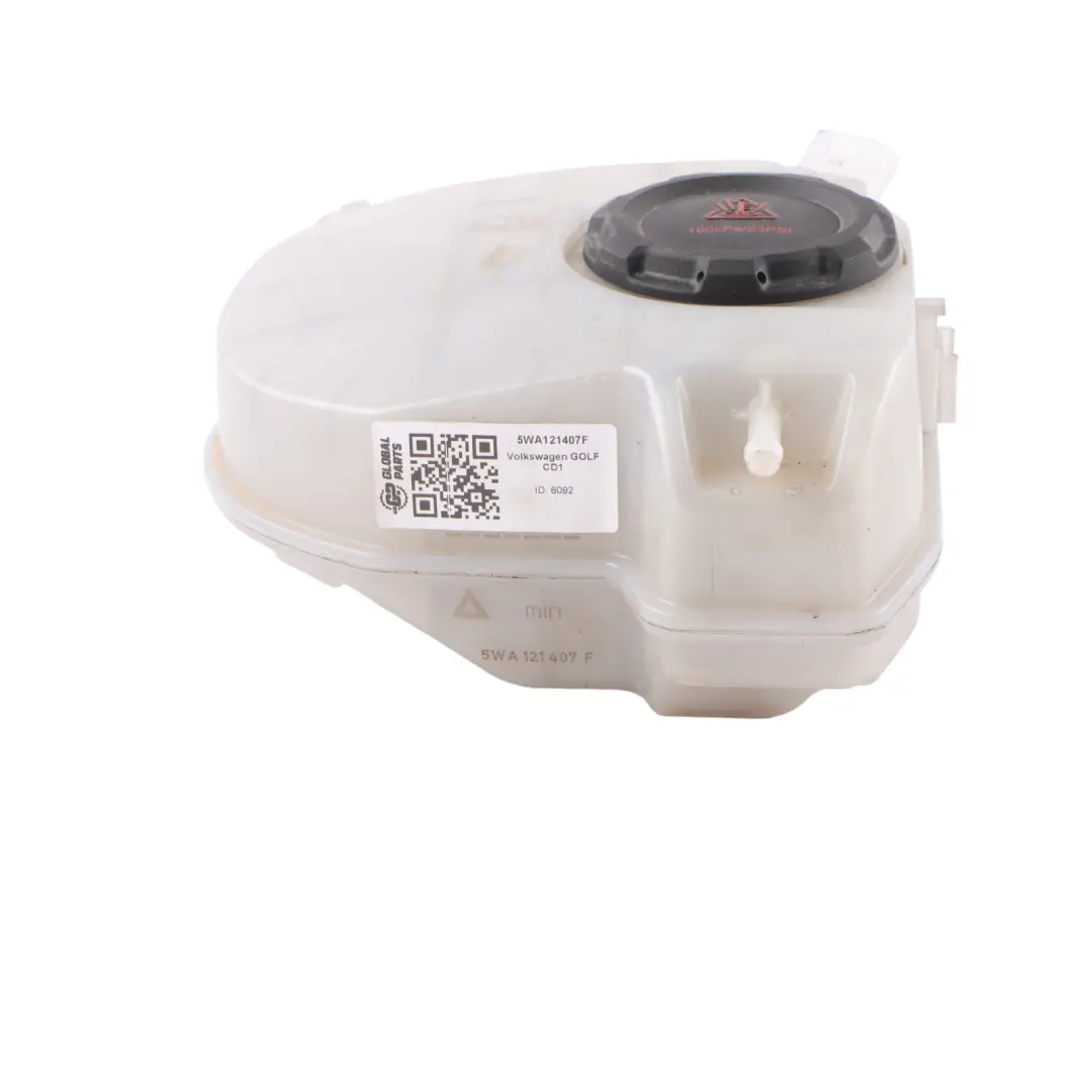 Serbatoio Espansione Refrigerante Bottiglia Serbatoio per VW Golf VI con numero di parte 5WA121407F VW Golf VI Serbatoio Espansione Refrigerante Bottiglia Serbatoio - SKU 5WA121407F - Numero di parte 5WA121407F