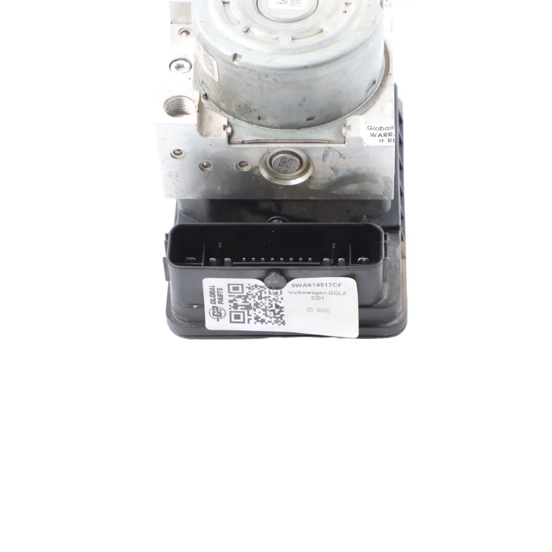 VW Volkswagen Golf 8 1.0 TSI DLAA ABS Pump Modulator Hydraulic Unit - SKU 5WA614517CF - Part number 5WA614517CF
