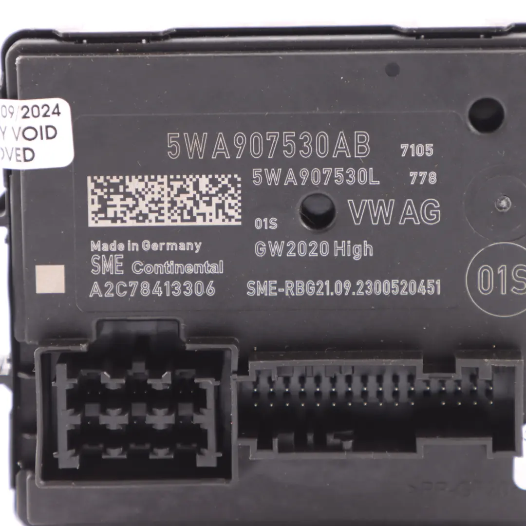 VW Volkswagen Golf Mk8 Gateway Control Unit Module ECU GW2020 High - SKU 5WA907530AB - Part number 5WA907530AB