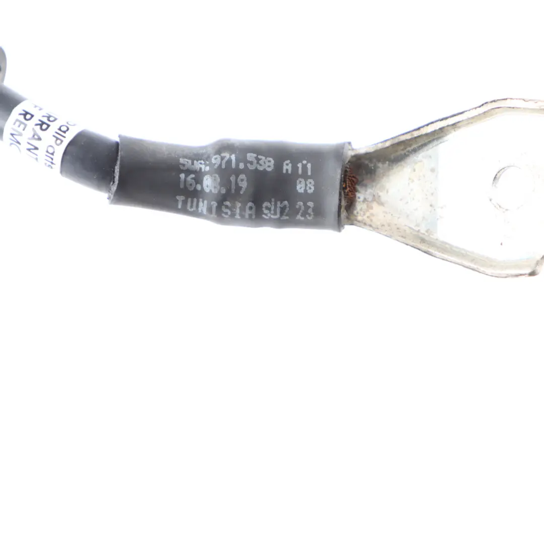 VW Volkswagen Golf 8 HV Batterie Negative Erde Kabelbaum Kabel - SKU 5WA971538A - Teilenummer 5WA971538A