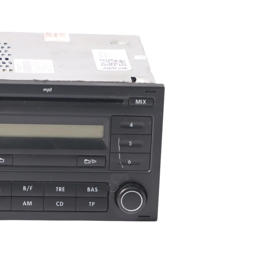Stereo Radio CD Player MP3 Head Unit to Volkswagen Fox 5Z with Part number 5Z0035152E Volkswagen Fox 5Z Stereo Radio CD Player MP3 Head Unit - SKU 5Z0035152E - Part number 5Z0035152E