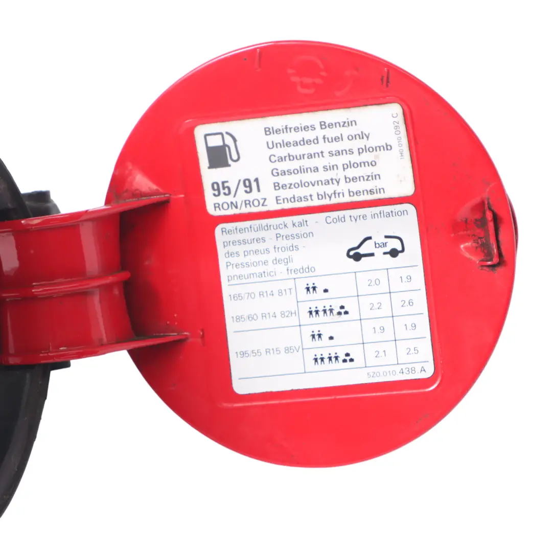 VW Volkswagen Fox 5Z Panneau Couverture carburant tornade - Y3D 5Z0809857A - SKU 5Z0809857A-TRE - Numéro de pièce 5Z0035152E-TRE