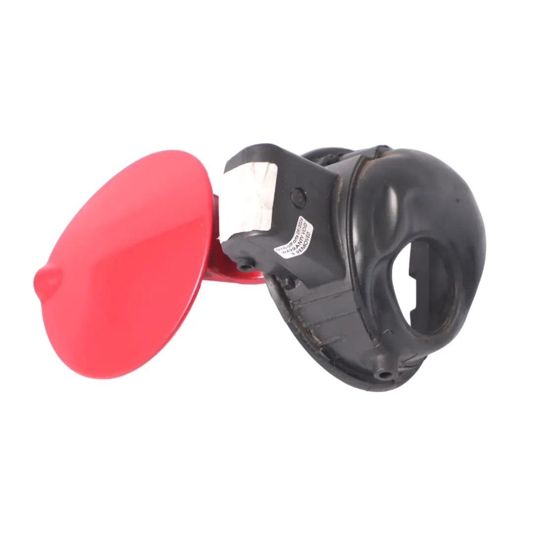 VW Volkswagen Fox 5Z Kraftstofftankklappe Abdeckung Tornado Rot - Y3D 5Z0809857A - SKU 5Z0809857A-TRE - Teilenummer 5Z0035152E-TRE