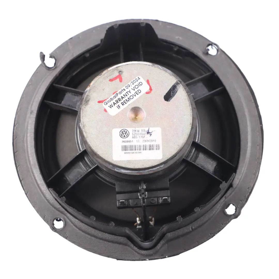 VW Volkswagen Fox 5Z Altavoz de Puerta Delantero Izquierdo Derecho - SKU 5Z0035411A - Número de pieza 5Z0035411A