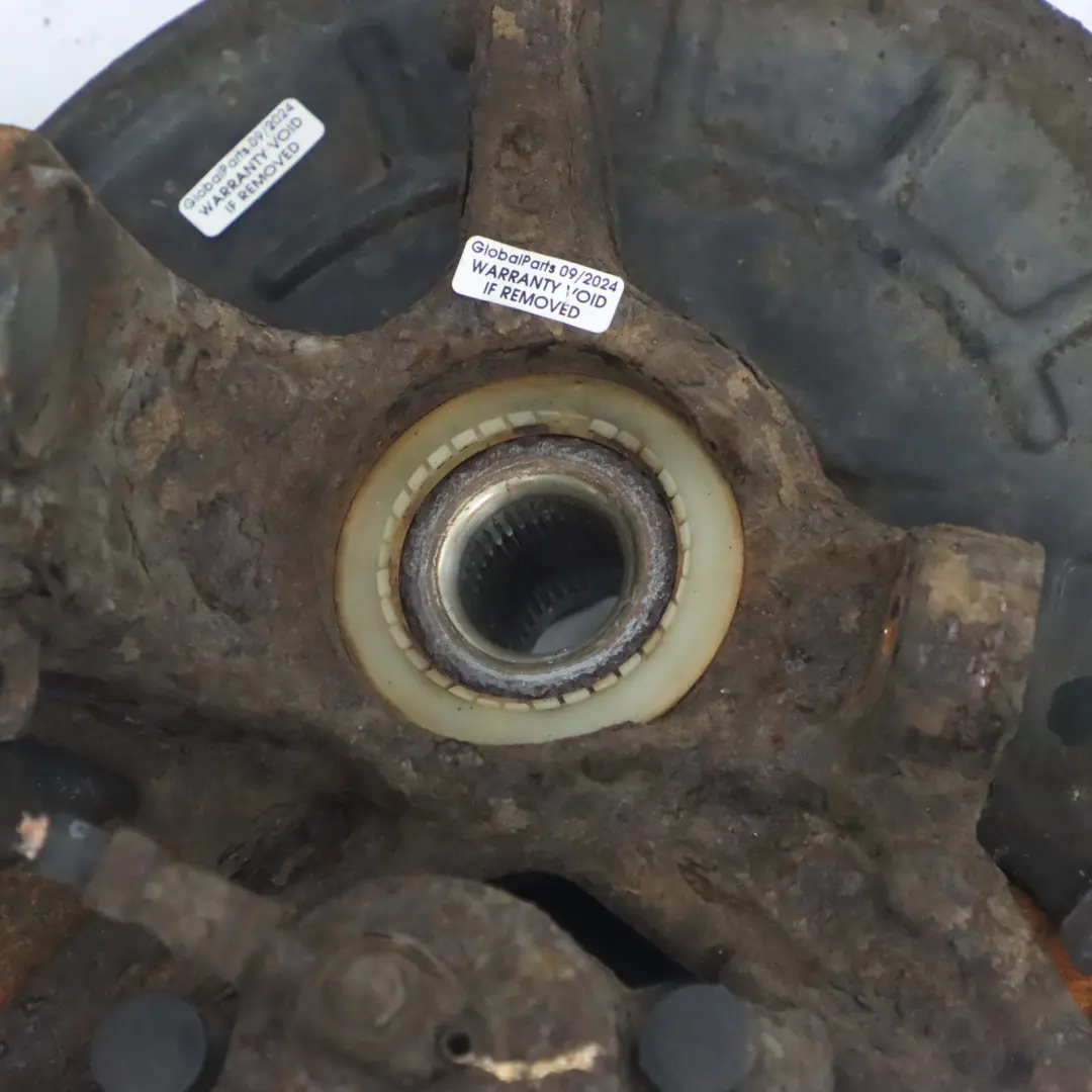 Volkswagen Fox 5Z Noga Zawieszenia Prawy Przód Zwrotnica Tarcza Zacisk - SKU 5Z0413031AB - Numer Części 5Z0413031AB