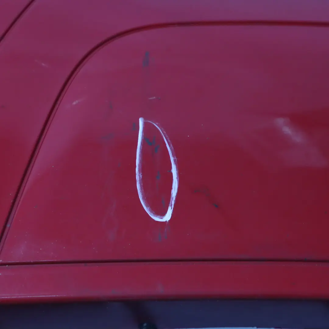 Front Bumper Trim Panel Cover Tornado Red - Y3D to Volkswagen VW Fox with Part number 5Z0807217F Volkswagen VW Fox Front Bumper Trim Panel Cover Tornado Red - Y3D - SKU 5Z0807217F-TRE - Part number 5Z0807217F