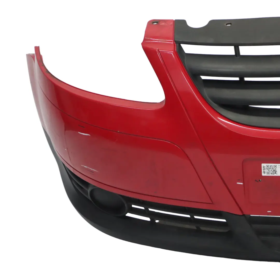 Volkswagen VW Fox Front Bumper Trim Panel Cover Tornado Red - Y3D - SKU 5Z0807217F-TRE - Part number 5Z0807217F