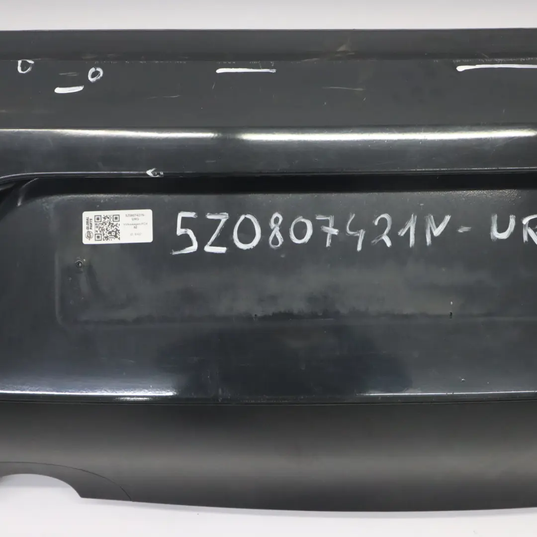 Bumper Trim Panel Cover Urano Grey - I7F to Volkswagen VW Fox Rear with Part number 5Z0807421N Volkswagen VW Fox Rear Bumper Trim Panel Cover Urano Grey - I7F - SKU 5Z0807421N-URG - Part number 5Z0807421N