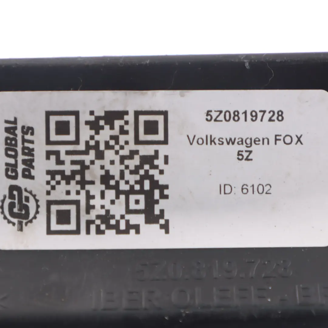 Volkswagen Fox 5Z Ventilación Salpicadero Tobera Rejilla Embellecedor - SKU 5Z0819728 - Número de pieza 5Z0819728