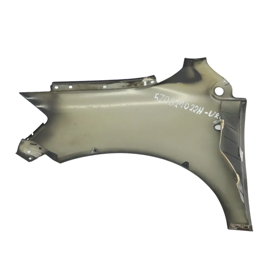 Volkswagen VW Fox Panel Lateral Delantero Derecho Guardabarros Urano Gris - I7F - SKU 5Z0821022H-URG - Número de pieza 5Z0821022H