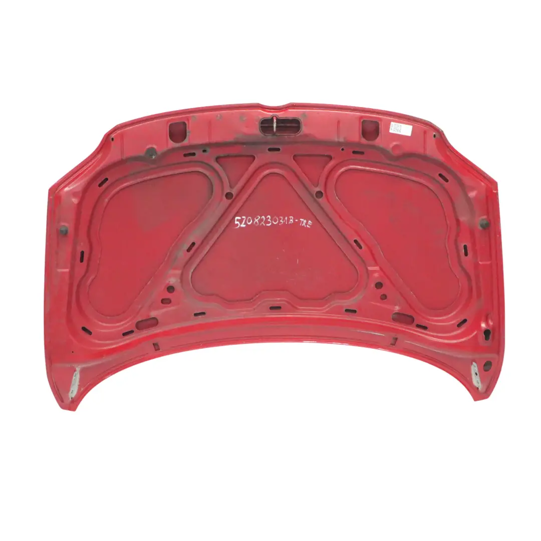 Hood Bonnet Panel Engine Cover Tornado Red - Y3D to VW Volkswagen Fox 5Z with Part number 5Z0823031B VW Volkswagen Fox 5Z Hood Bonnet Panel Engine Cover Tornado Red - Y3D - SKU 5Z0823031B-TRE - Part number 5Z0823031B