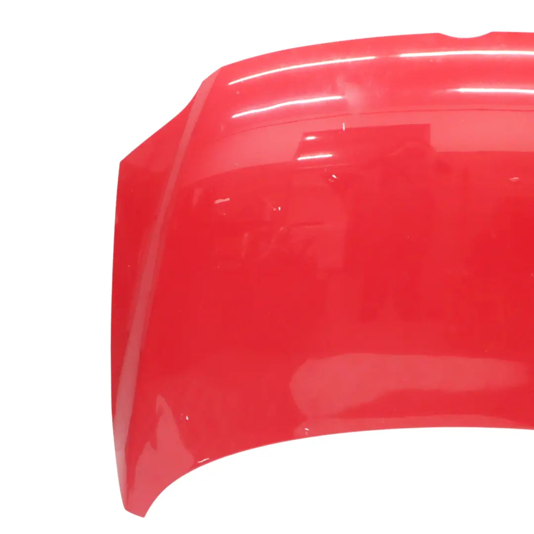 Hood Bonnet Panel Engine Cover Tornado Red - Y3D to VW Volkswagen Fox 5Z with Part number 5Z0823031B VW Volkswagen Fox 5Z Hood Bonnet Panel Engine Cover Tornado Red - Y3D - SKU 5Z0823031B-TRE - Part number 5Z0823031B