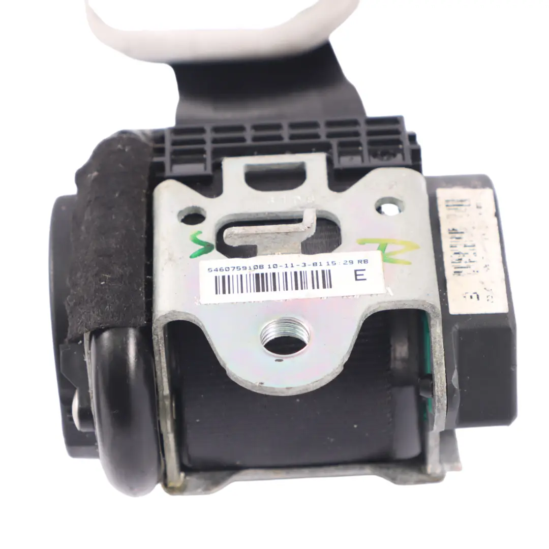 VW Volkswagen Fox 5Z Seatbelt Front Left N/S Seat Belt Black - SKU RHD-5Z0857705B - Part number 5Z0857705B