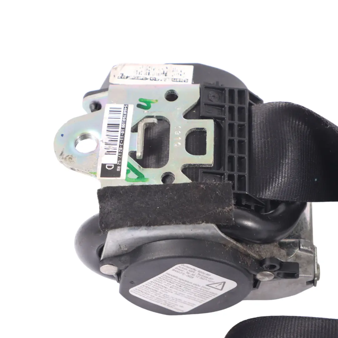 Seatbelt Front Right O/S Seat Belt Black to VW Volkswagen Fox 5Z with Part number 5Z0857706B VW Volkswagen Fox 5Z Seatbelt Front Right O/S Seat Belt Black - SKU RHD-5Z0857706B - Part number 5Z0857706B