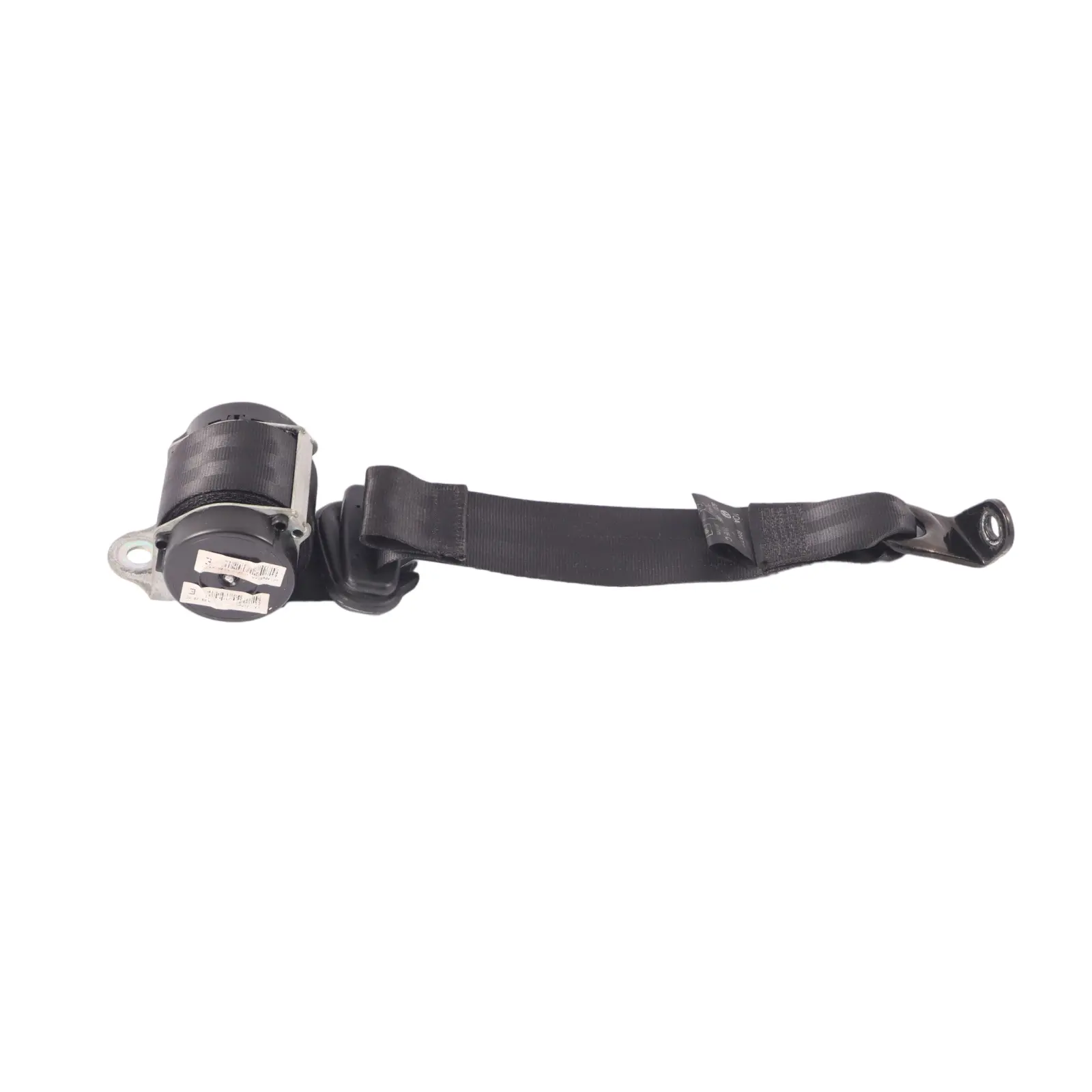 Volkswagen VW Fox 5Z Rear Seatbelt Left N/S Seat Belt Black 5Z0857805C