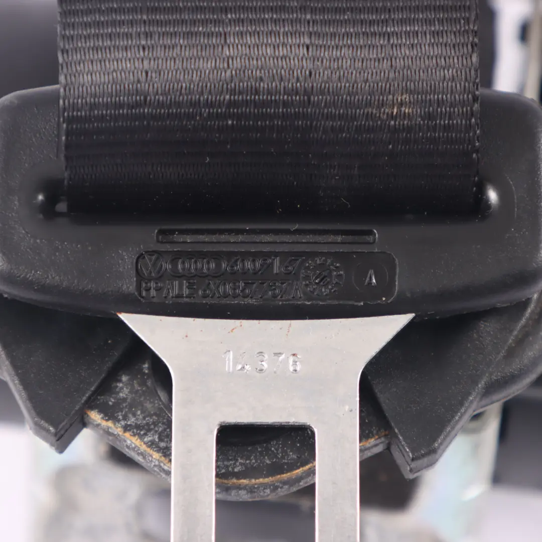 Volkswagen VW Fox 5Z Sicherheitsgurt Hinten Links Schwarz - SKU 5Z0857805C - Teilenummer 5Z0857805C