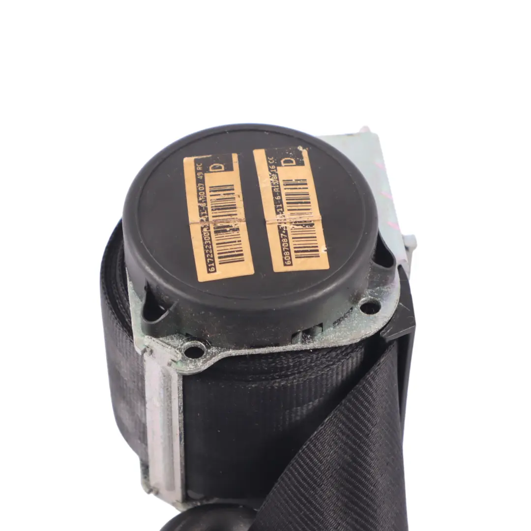 Seatbelt Right O/S Seat Belt Black to Volkswagen VW Fox 5Z Rear with Part number 5Z0857806C Volkswagen VW Fox 5Z Rear Seatbelt Right O/S Seat Belt Black - SKU 5Z0857806C - Part number 5Z0857806C