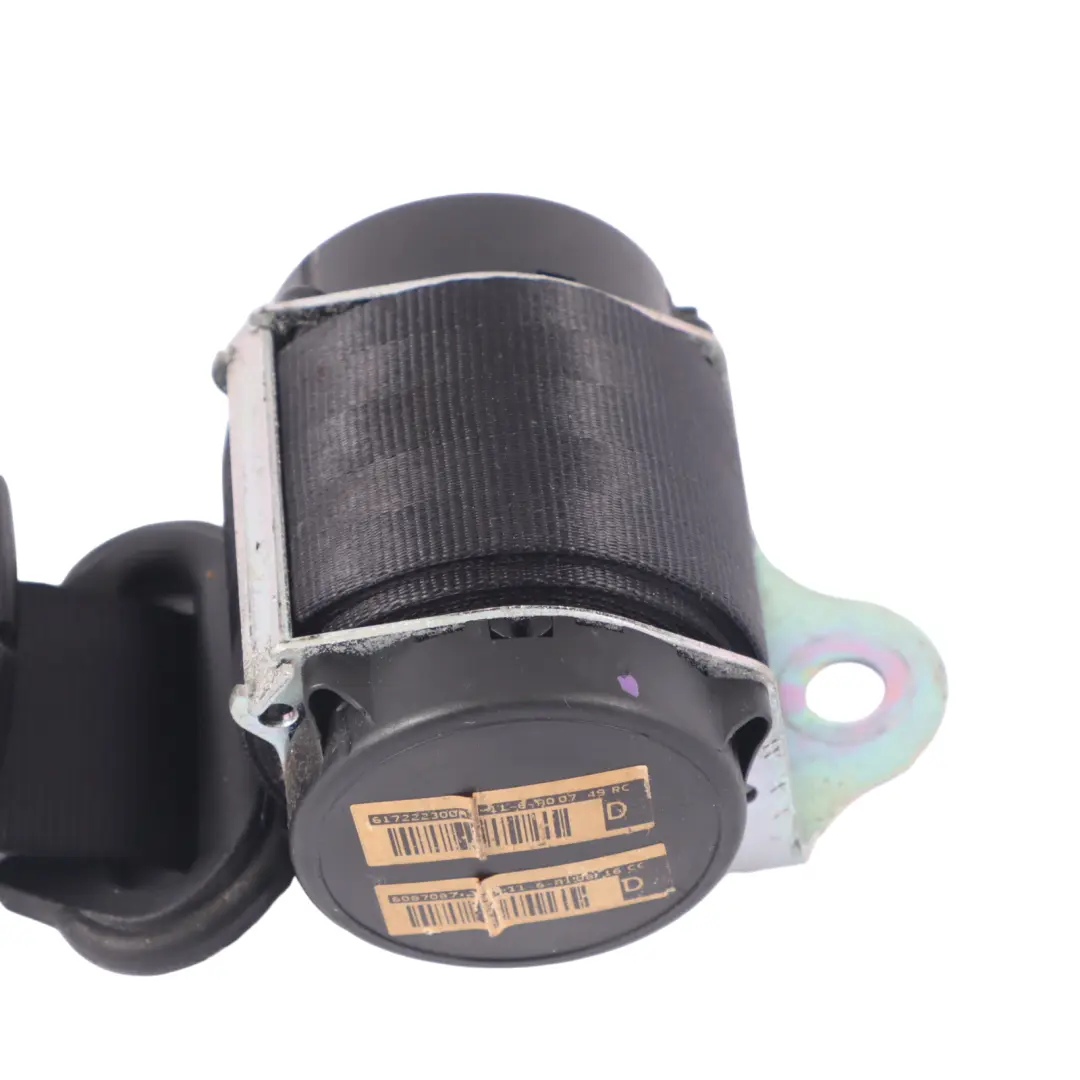 Volkswagen VW Fox 5Z Sicherheitsgurt Hinten Rechts Schwarz - SKU 5Z0857806C - Teilenummer 5Z0857806C