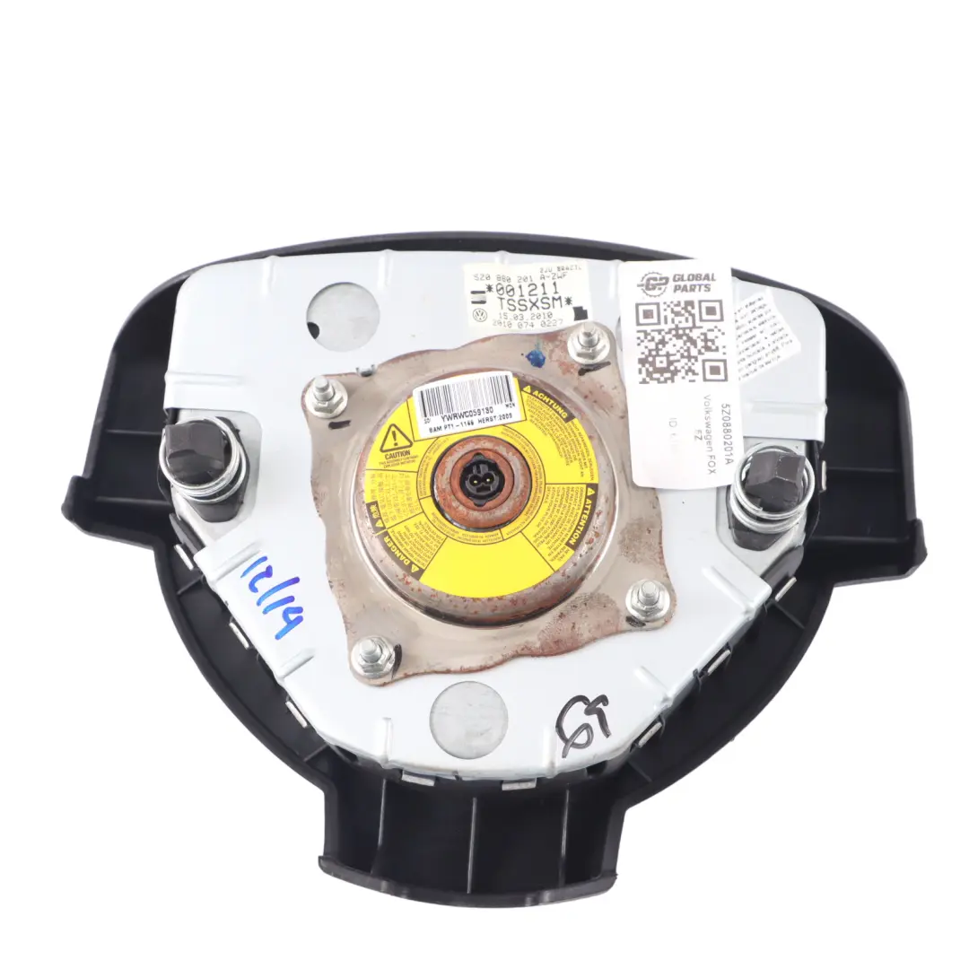 Poduszka Powietrzna Kierownicy do VW Volkswagen Fox 5Z o numerze 5Z0880201A VW Volkswagen Fox 5Z Poduszka Powietrzna Kierownicy - SKU 5Z0880201A - Numer Części 5Z0880201A