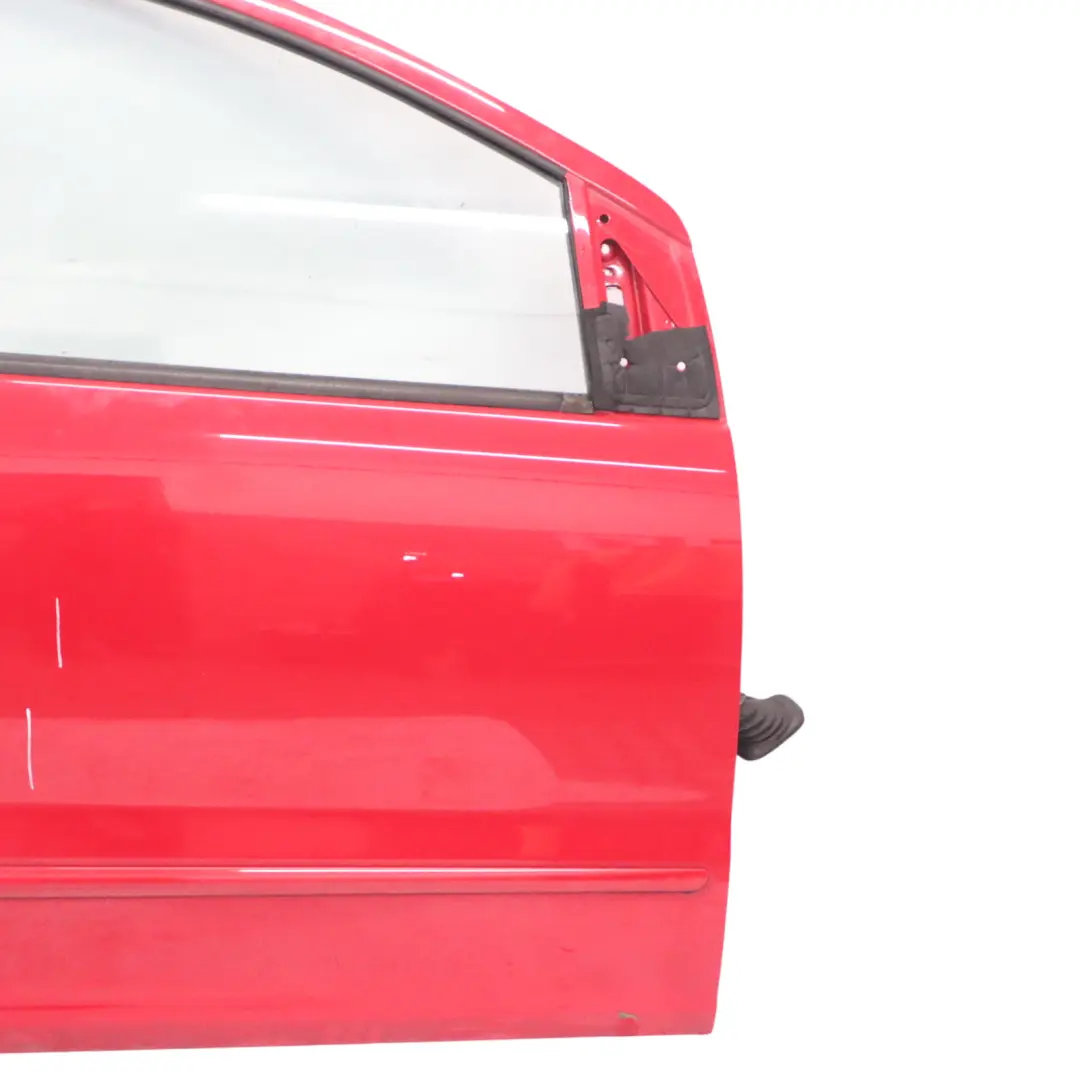Door Front Right Tornado Red - Y3D to Volkswagen VW Fox 5Z with Part number 5Z3831056K Volkswagen VW Fox 5Z Door Front Right Tornado Red - Y3D - SKU 5Z3831056K-TRE - Part number 5Z3831056K