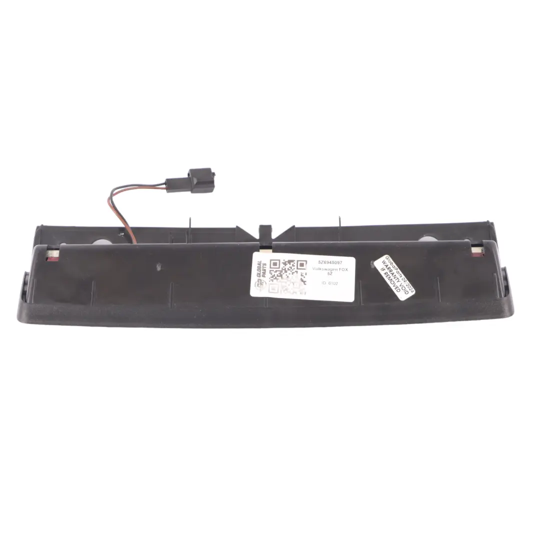 Hintere Dritte Bremsleuchte Bremslicht für Volkswagen Fox 5Z mit Teilenummer 5Z6945097 Volkswagen Fox 5Z Hintere Dritte Bremsleuchte Bremslicht - SKU 5Z6945097 - Teilenummer 5Z6945097