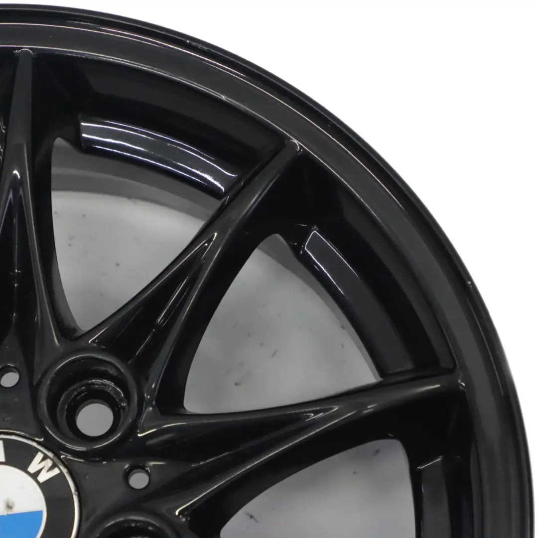 BMW Z4 E85 Cerchio Lega Nero 16" Raggi Stellari 104 ET:47 7J - SKU 6758189-5 - Numero di parte 6758189