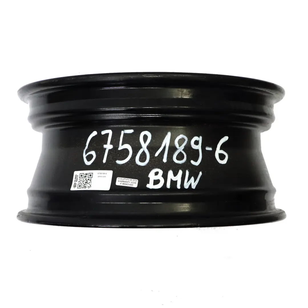 BMW Z4 E85 llanta de aleación negro 16" Estrella Spoke 104 ET:47 7J - SKU 6758189-6 - Número de pieza 6758189