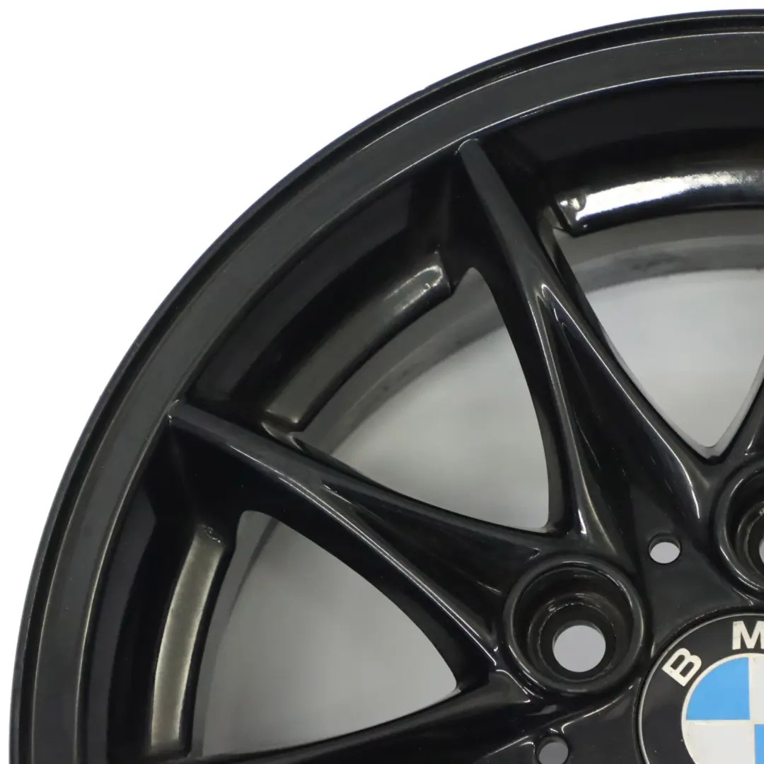 Alloy Wheel Rim 16" Star Spoke 104 ET:47 7J BMW Z4 E85 Black - SKU 6758189-7 - Part number 6758189