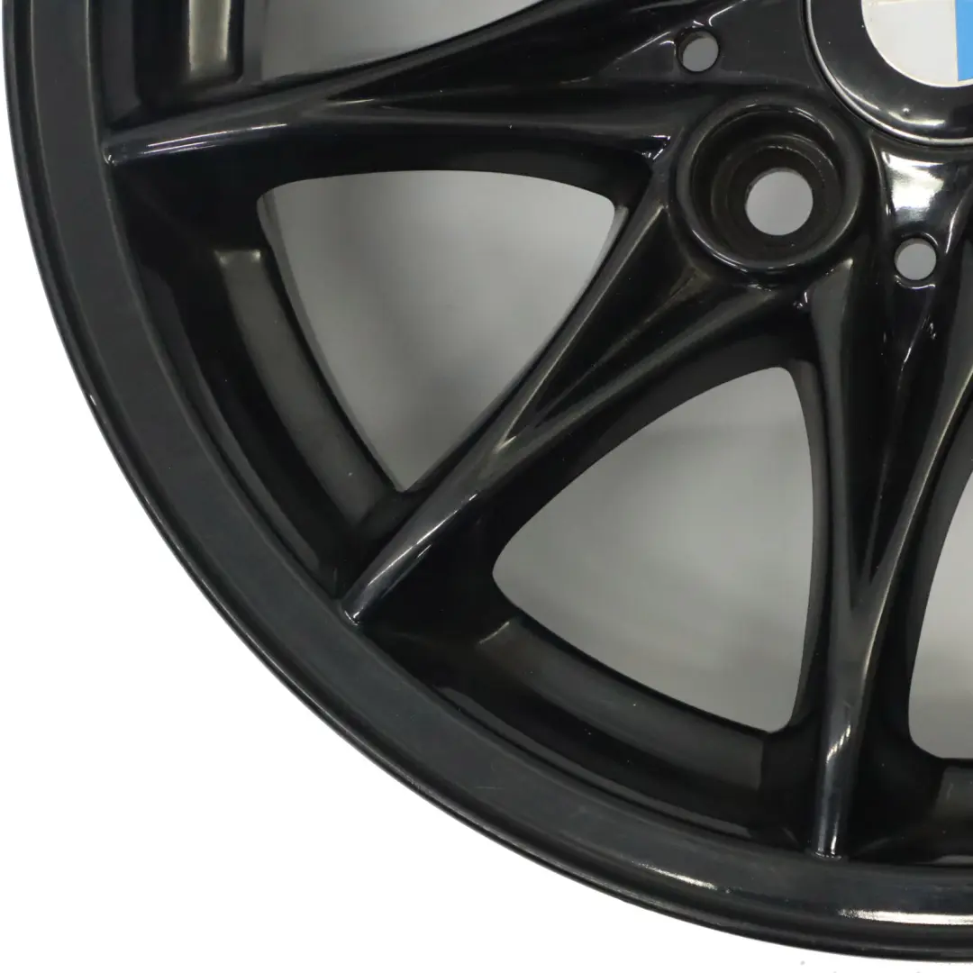 Alloy Wheel Rim 16" Star Spoke 104 ET:47 7J BMW Z4 E85 Black - SKU 6758189-7 - Part number 6758189