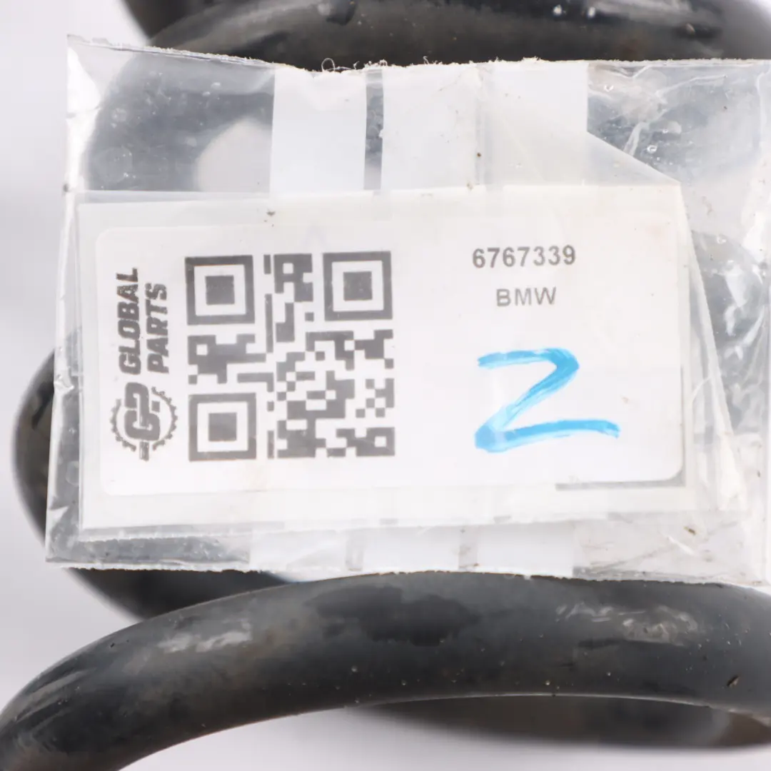 Axle Suspension Coil Spring Left Right N/O/S Set Kit to BMW E88 Rear with Part number 6767339 BMW E88 Rear Axle Suspension Coil Spring Left Right N/O/S Set Kit - SKU 6767339 - Part number 6767339