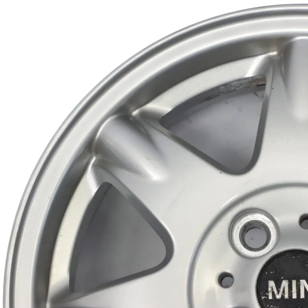 Mini Cooper R50 R55 R56 Silver Wheel Alloy Rim 15" 5,5J ET:45 Delta Spoke 96 - SKU 6768972-3 - Part number 6768972