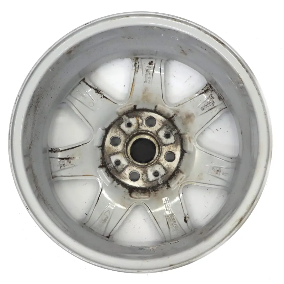 Mini Cooper R50 R55 R56 Silver Wheel Alloy Rim 15" 5,5J ET:45 Delta Spoke 96 - SKU 6768972-3 - Part number 6768972