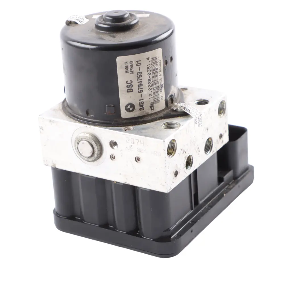 ABS DSC Module Pump ECU Hydro unit 6776055 to BMW E87 E90 E91 with Part number 6776056 BMW E87 E90 E91 ABS DSC Module Pump ECU Hydro unit 6776055 - SKU 6776056-1 - Part number 6776056