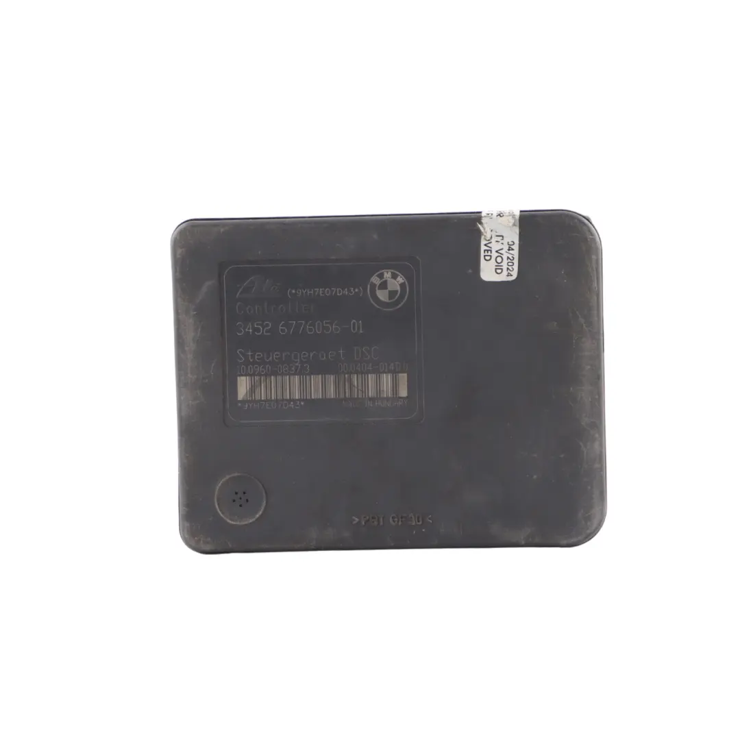 ABS DSC Module Pump ECU Hydro unit 6776055 to BMW E87 E90 E91 with Part number 6776056 BMW E87 E90 E91 ABS DSC Module Pump ECU Hydro unit 6776055 - SKU 6776056-1 - Part number 6776056
