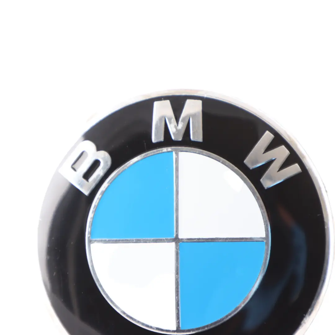 BMW 1 3 Series E87 E90 F20 F30 Wheel Hub Cap Cover Emblem Chrome Edge - SKU 6783536 - Part number 6783536