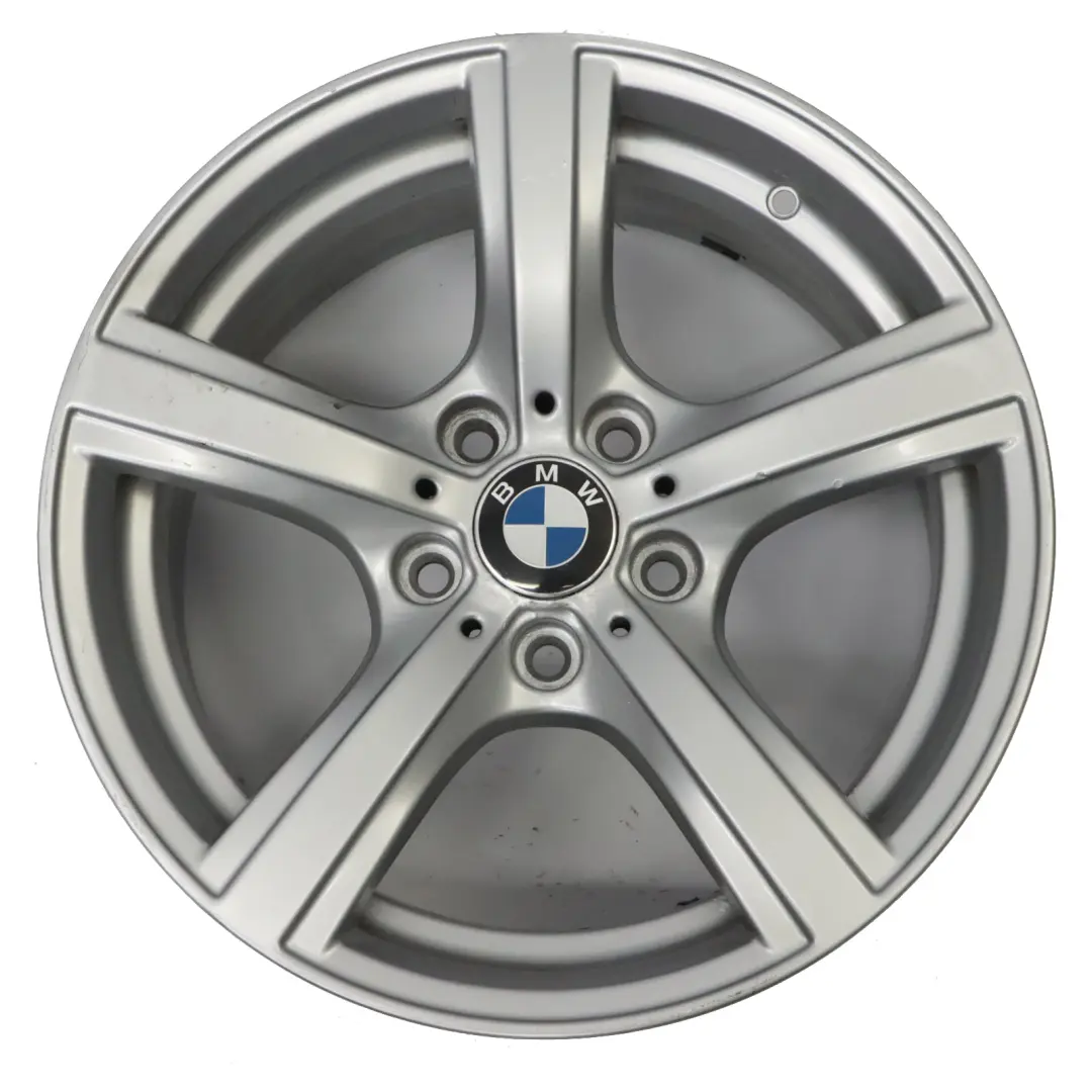 Alloy Wheel Rim 17" Star Spoke 290 ET:29 8J to BMW Z4 E89 Silver with Part number 6785240 BMW Z4 E89 Silver Alloy Wheel Rim 17" Star Spoke 290 ET:29 8J - SKU 6785240-4 - Part number 6785240