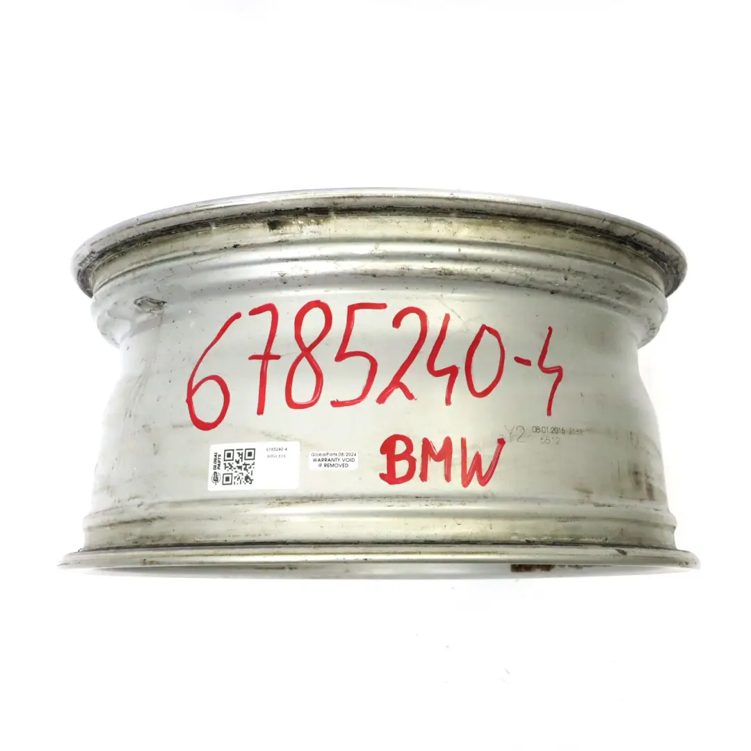 Alloy Wheel Rim 17" Star Spoke 290 ET:29 8J to BMW Z4 E89 Silver with Part number 6785240 BMW Z4 E89 Silver Alloy Wheel Rim 17" Star Spoke 290 ET:29 8J - SKU 6785240-4 - Part number 6785240