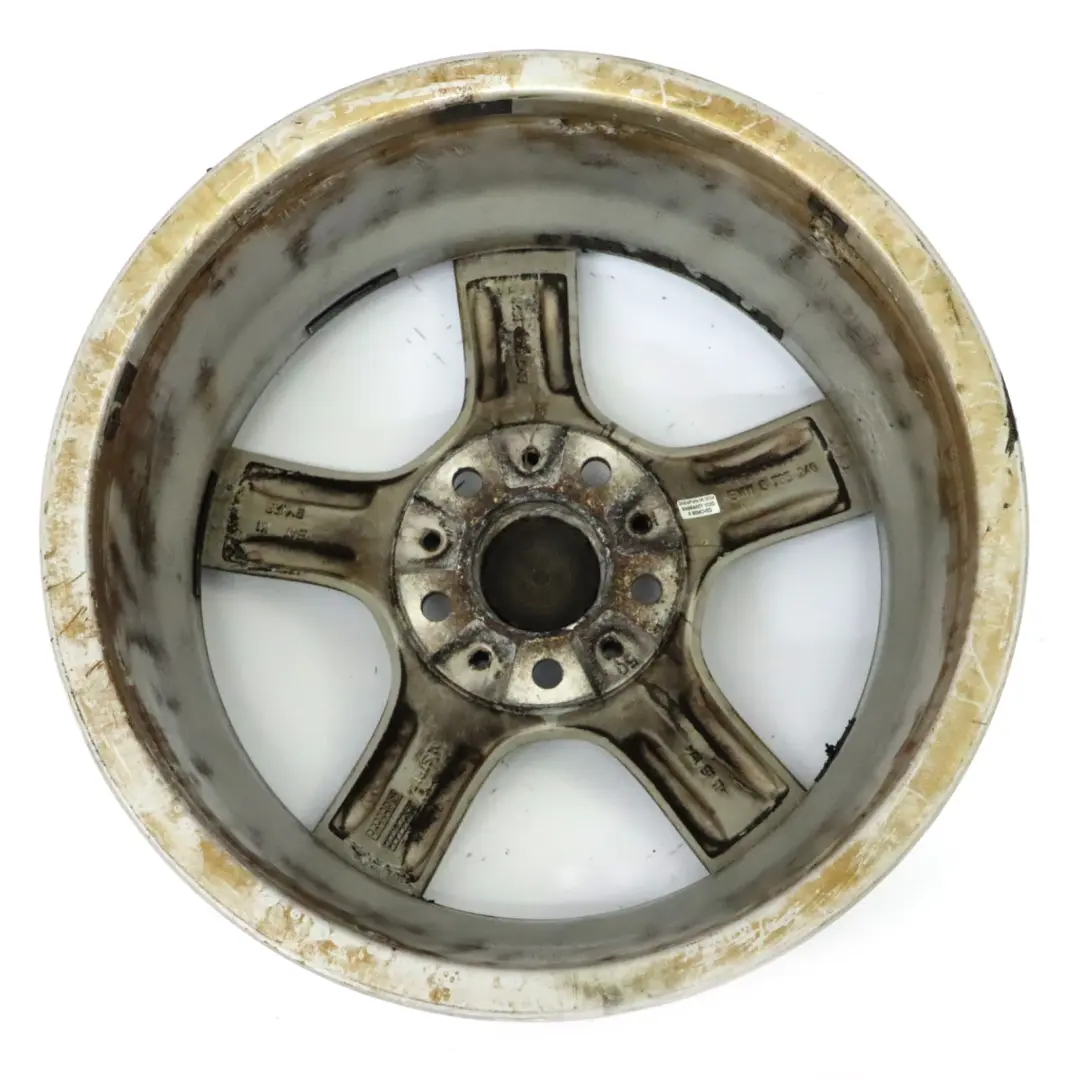 Alloy Wheel Rim 17" Star Spoke 290 ET:29 8J to BMW Z4 E89 Silver with Part number 6785240 BMW Z4 E89 Silver Alloy Wheel Rim 17" Star Spoke 290 ET:29 8J - SKU 6785240-5 - Part number 6785240