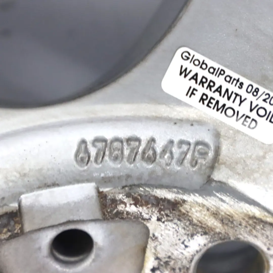 Front Wheel Alloy Rim 19" M Double Spoke 313 8J ET:37 to BMW E90 E91 E92 with Part number 6787647 BMW E90 E91 E92 Front Wheel Alloy Rim 19" M Double Spoke 313 8J ET:37 - SKU 6787647-5 - Part number 6787647