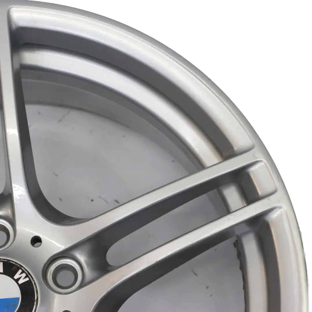 Front Wheel Alloy Rim 19" M Double Spoke 313 8J ET:37 to BMW E90 E91 E92 with Part number 6787647 BMW E90 E91 E92 Front Wheel Alloy Rim 19" M Double Spoke 313 8J ET:37 - SKU 6787647-5 - Part number 6787647