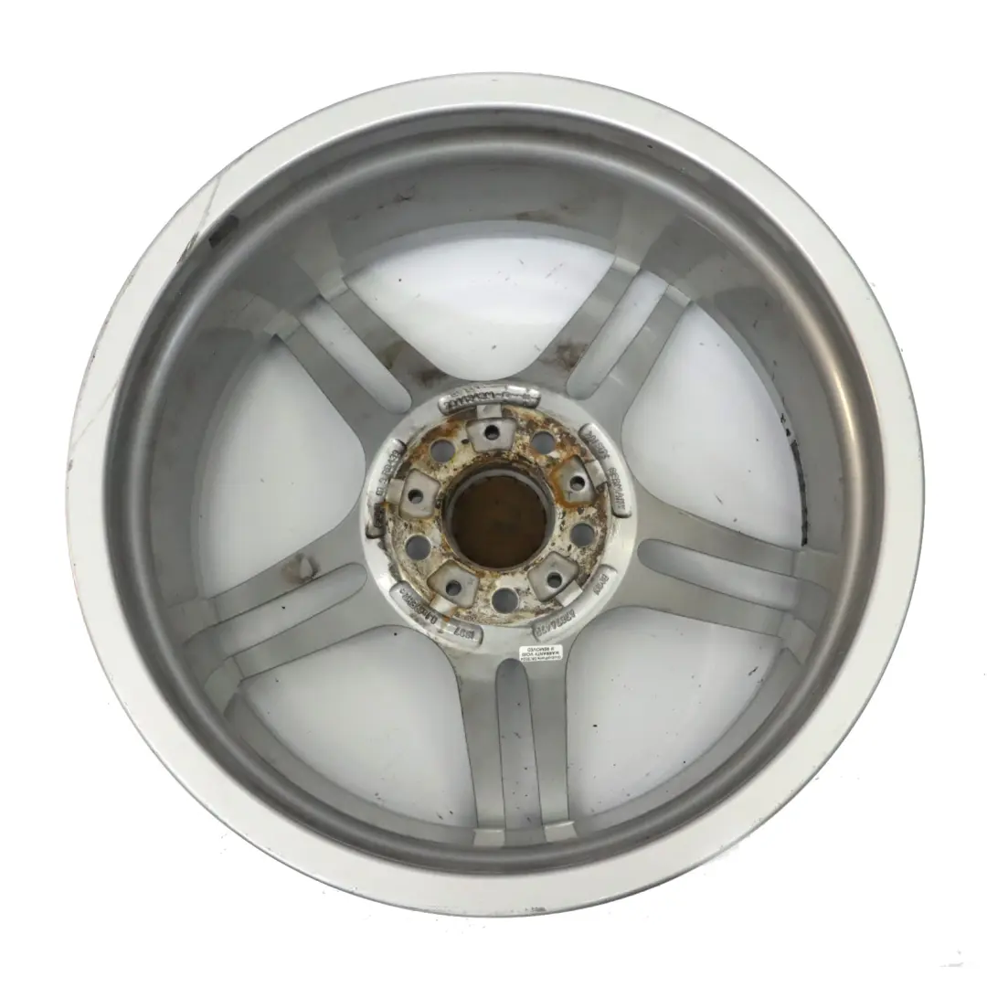 Front Wheel Alloy Rim 19" M Double Spoke 313 8J ET:37 to BMW E90 E91 E92 with Part number 6787647 BMW E90 E91 E92 Front Wheel Alloy Rim 19" M Double Spoke 313 8J ET:37 - SKU 6787647-5 - Part number 6787647