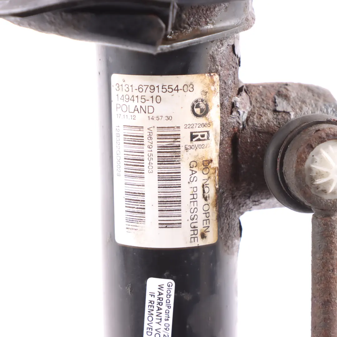 Shock Absorber Suspension Spring Strut Front Right O/S to BMW F30 xDrive with Part number 6791554 BMW F30 xDrive Shock Absorber Suspension Spring Strut Front Right O/S - SKU 6791554 - Part number 6791554