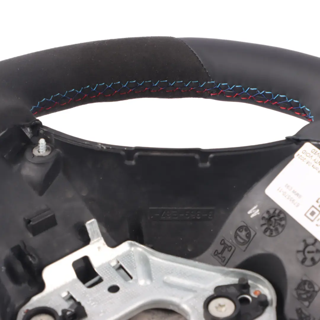 BMW E81 E87 E90 E91 NUOVA Pelle Nera / Alcantara M-Sport Look Volante - SKU 6795570-11 - Numero di parte 6795570