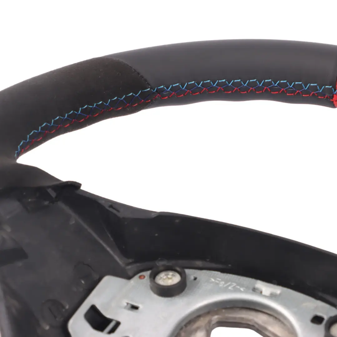 NUEVO Volante De Cuero Negro Apariencia M-Sport Manillar para BMW E81 E87 E90 E91 con número de pieza 6795570 BMW E81 E87 E90 E91 NUEVO Volante De Cuero Negro Apariencia M-Sport Manillar - SKU 6795570-11 - Número de pieza 6795570