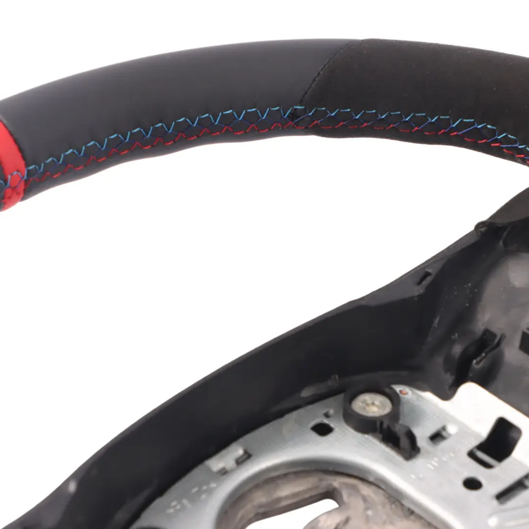 NUEVO Volante De Cuero Negro Apariencia M-Sport Manillar para BMW E81 E87 E90 E91 con número de pieza 6795570 BMW E81 E87 E90 E91 NUEVO Volante De Cuero Negro Apariencia M-Sport Manillar - SKU 6795570-11 - Número de pieza 6795570