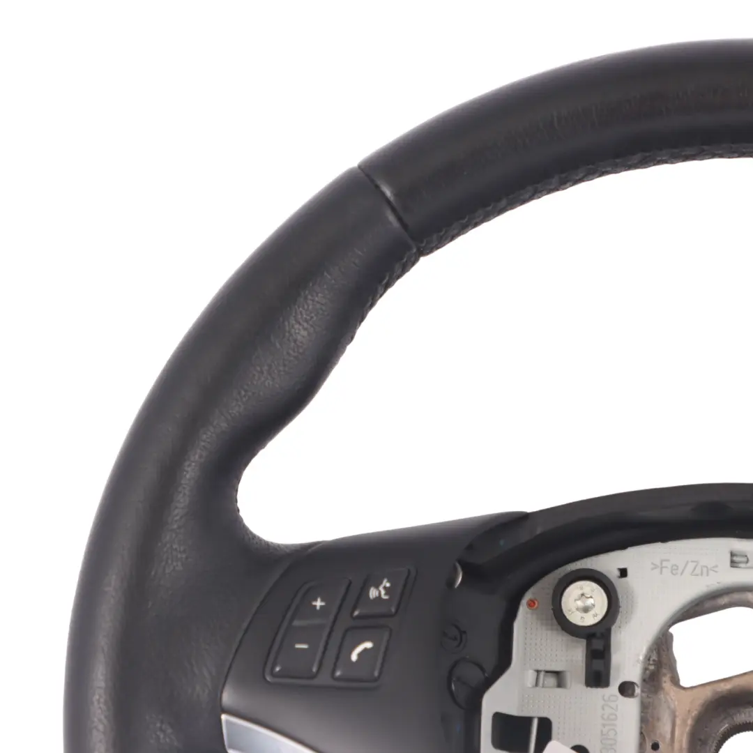 Volante BMW E81 E87 E90 LCI E92 Calefactado Cuero Negro Sport Multifunción - SKU 6795571 - Número de pieza 6795571
