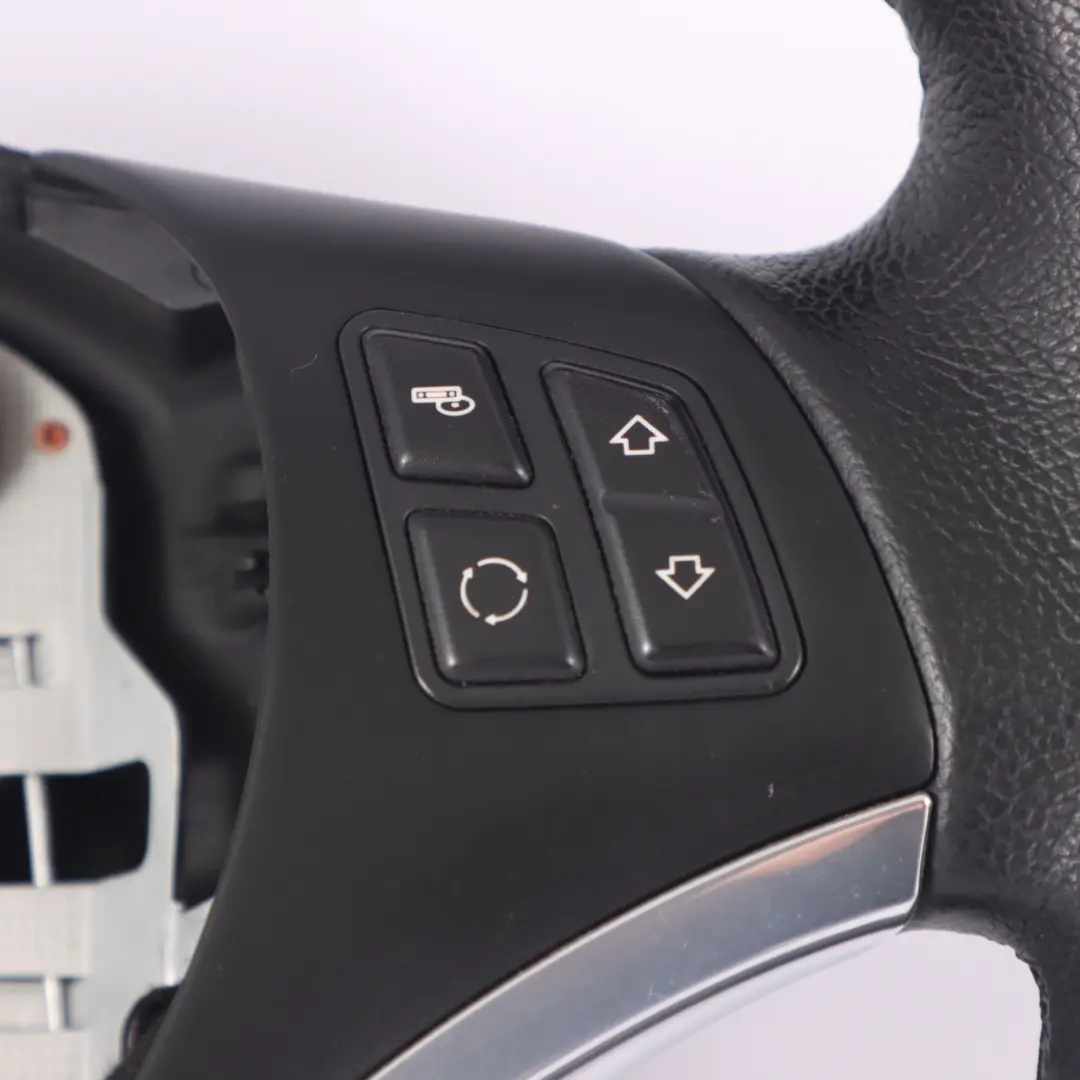 Volante BMW E81 E87 E90 LCI E92 Calefactado Cuero Negro Sport Multifunción - SKU 6795571 - Número de pieza 6795571